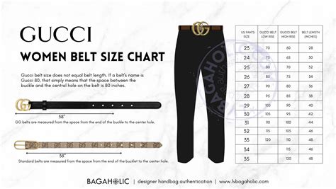 gucci belt size chart women.